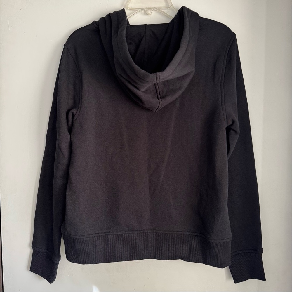 Like New Black Hoodie with V-neck - Picture 4 of 4